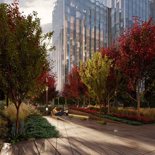 Жилой квартал, г. Москва