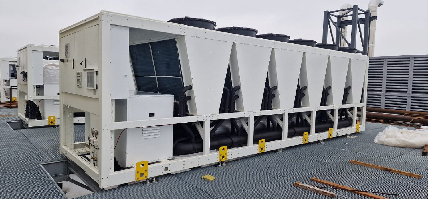 Чиллеры для ЦОД "Сбербанк" в Сколково