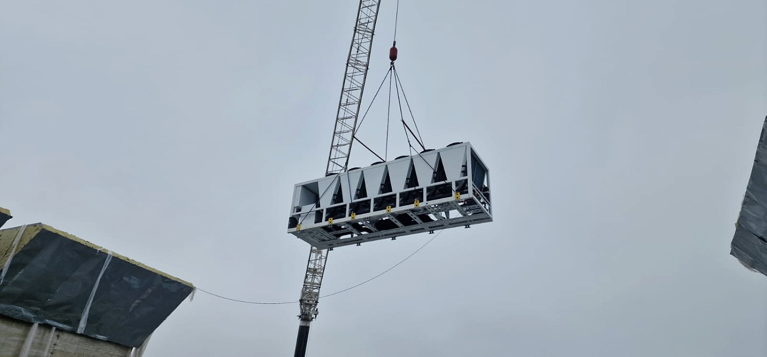 Чиллеры для ЦОД "Сбербанк" в Сколково