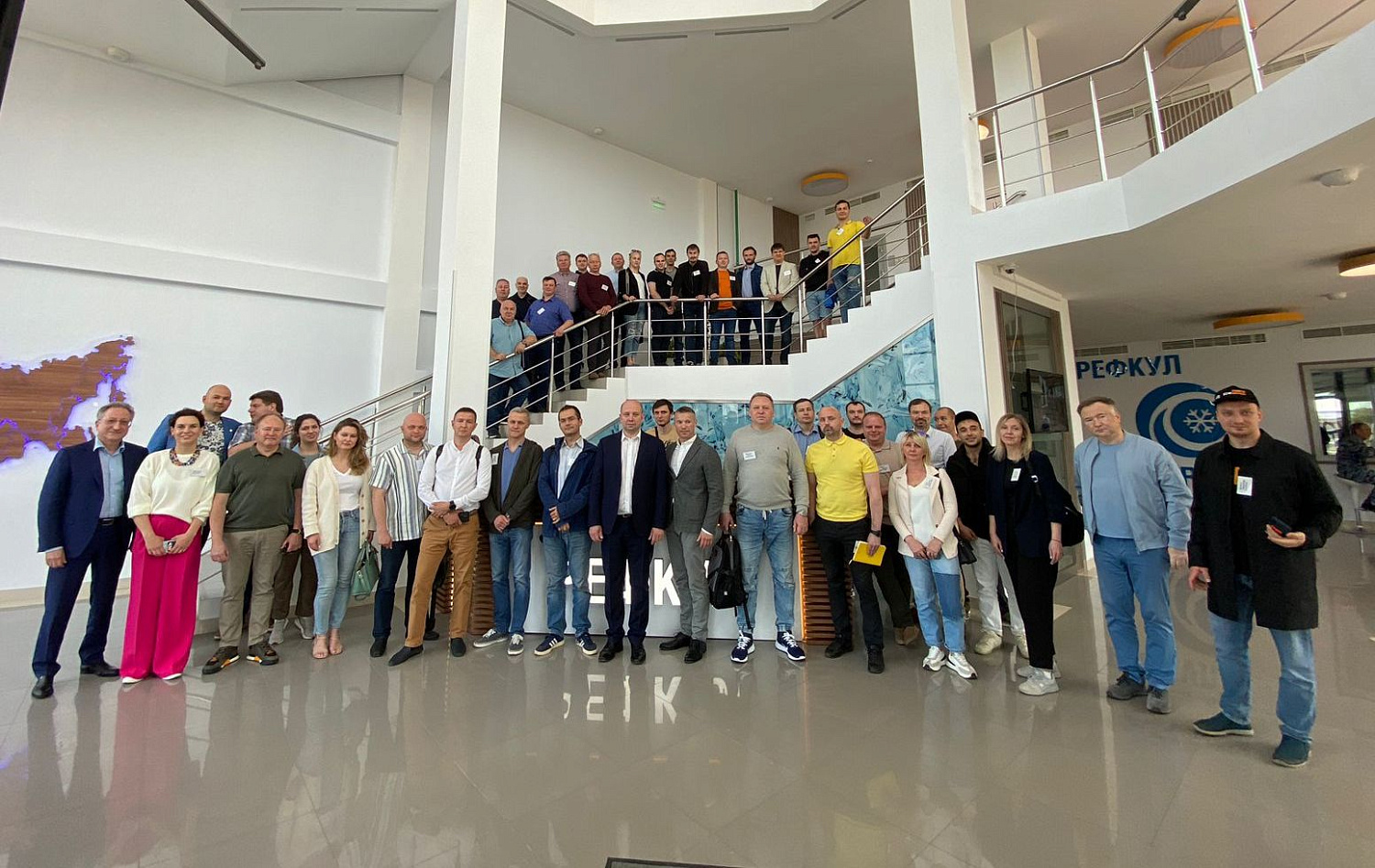 Пикник для холодильщиков на заводе "РЕФКУЛ"