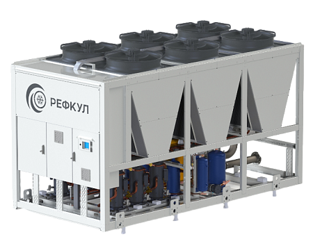 Чиллеры моноблочные с воздушным конденсатором на базе спиральных компрессоров