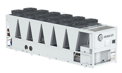 Чиллеры моноблочные с фрикулингом на базе винтовых компрессоров