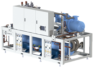 Чиллеры с выносным конденсатором на базе винтовых компрессоров